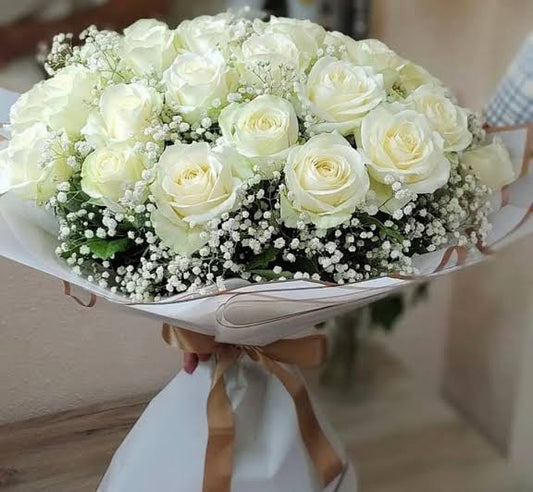 White roses